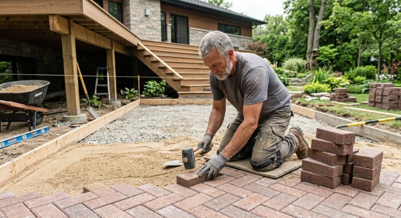 Deck Masonry Installation in Norwalk, CT