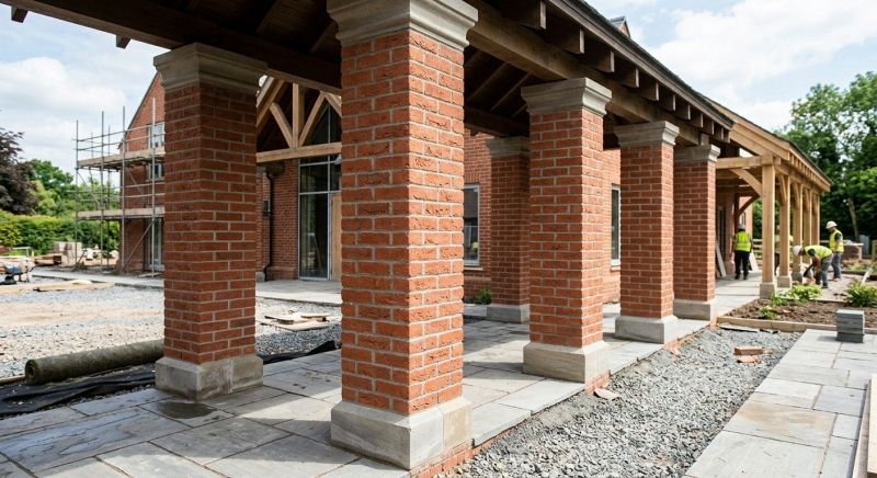 Brick Chimney Installation in Boston, MA