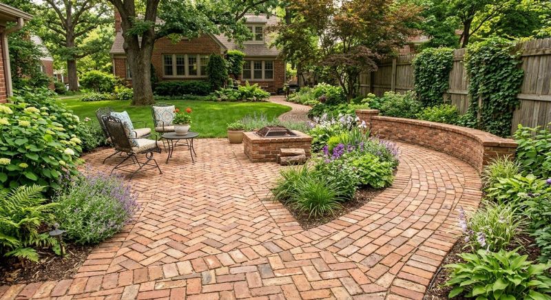 Brick Landscaping Installation in Boston, MA